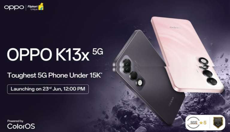 OPPO K13x: ₹15,000 से कम में, AI फीचर्स, 360° आर्मर बॉडी और 6,000mAh बैटरी वाला तगड़ा स्मार्टफोन 2 OPPO K13x