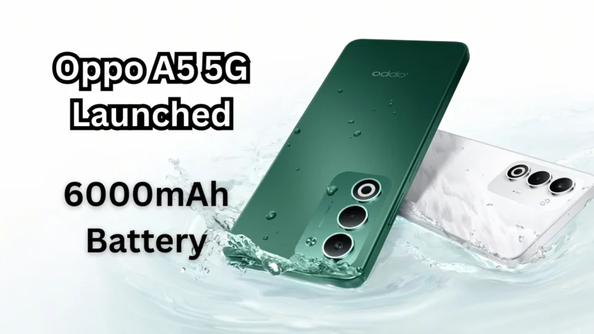 Oppo A5 5G Launched