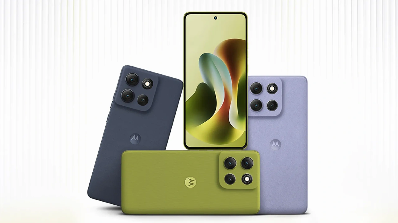 Moto G86 Power 5G चे चार रंगांमध्ये दिसणारे नवीन डिझाईन