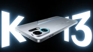 ड्यूल रियर कैमरा और RGB रिंग लाइटिंग के साथ Oppo K13 Turbo स्मार्टफोन