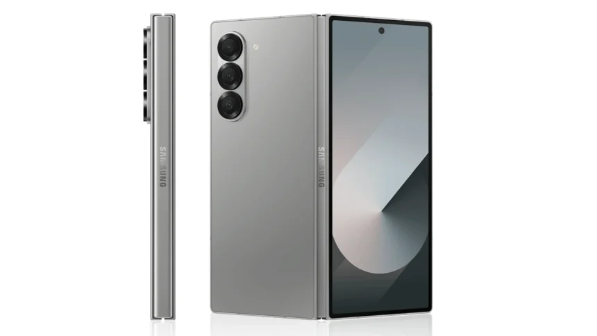 Samsung Galaxy Z Fold 6 5G Foldable Smartphone Front and Back View