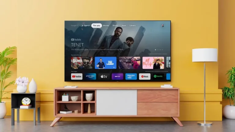 ₹6928 से शुरू डॉल्बी ऑडियो टीवी, 12 हजार से कम में ले जाएं Smart TV – Cashback और Exchange ऑफर भी Amazon Prime Day Sale में 2 गूगल टीवी इंटरफेस के साथ येलो वॉल पर लगा स्मार्ट एलईडी टीवी