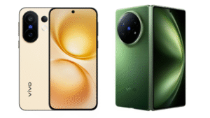 Vivo X200 FE 5G and X Fold 5 launched in India with 6500mAh battery, ZEISS cameras, and flagship-grade performance 7 Vivo X200 FE smartphone (gold) and Vivo X Fold 5 foldable phone (green) side-by-side.