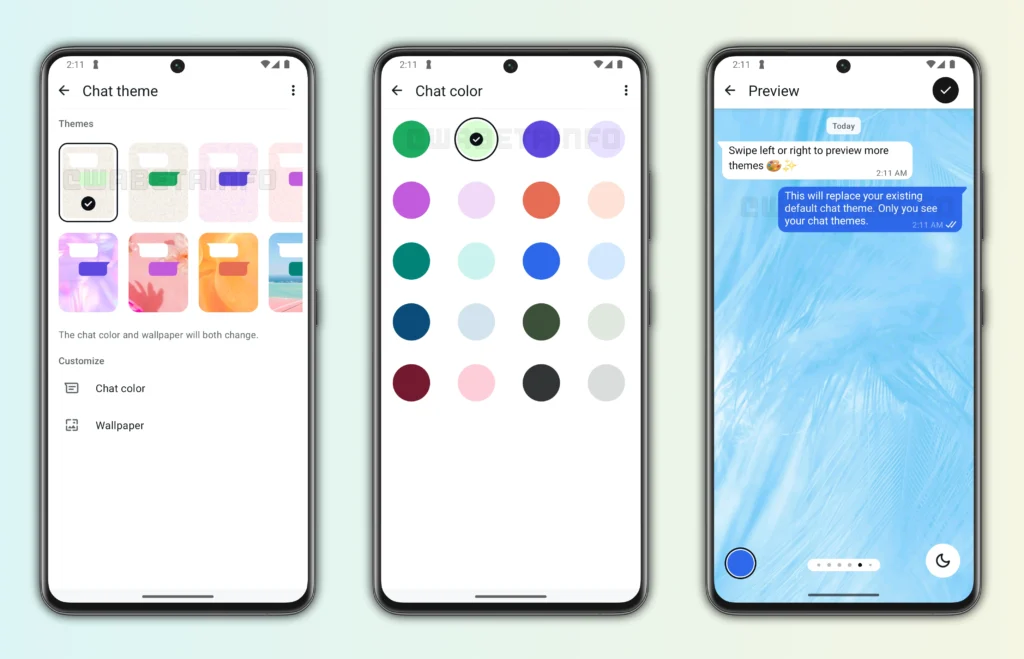WA CHAT THEME WHATSAPP BUSINESS APP ANDROID