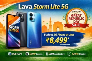 Lava Storm Lite 5G Phone