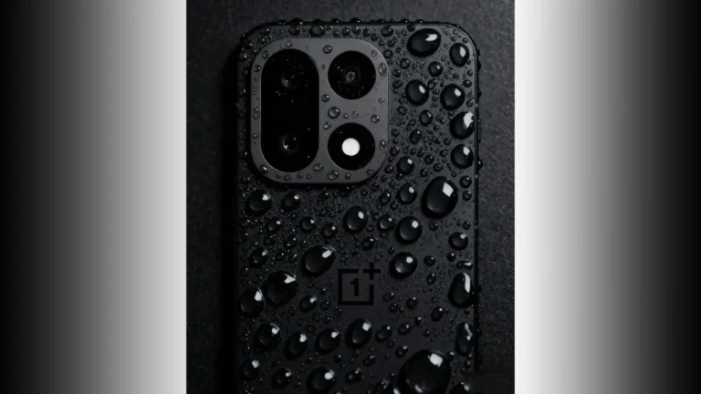 OnePlus 16 Series: प्रो मॉडल की होने वाली है वापसी 200MP कैमरे के साथ इस दिन हो सकता है धमाका 2 OnePlus 16 Pro का बैक पैनल जिसमें पानी की बूंदें और उन्नत ट्रिपल कैमरा सेटअप दिखाया गया है।