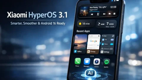 Xiaomi HyperOS 3.1 Makes HyperIsland Smarter With Visual Upgrades and Exclusive Android 16 Enhancements