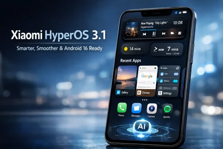 Xiaomi HyperOS 3.1 New Features