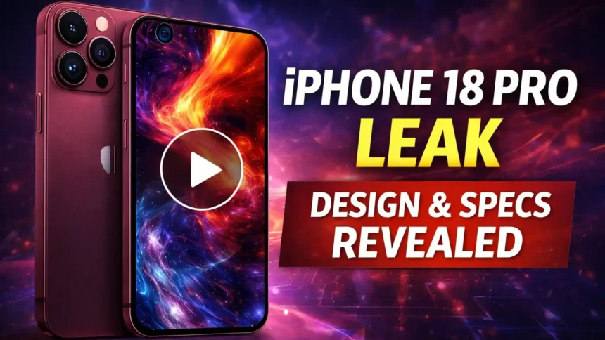 iPhone 18 Pro Leaked Video